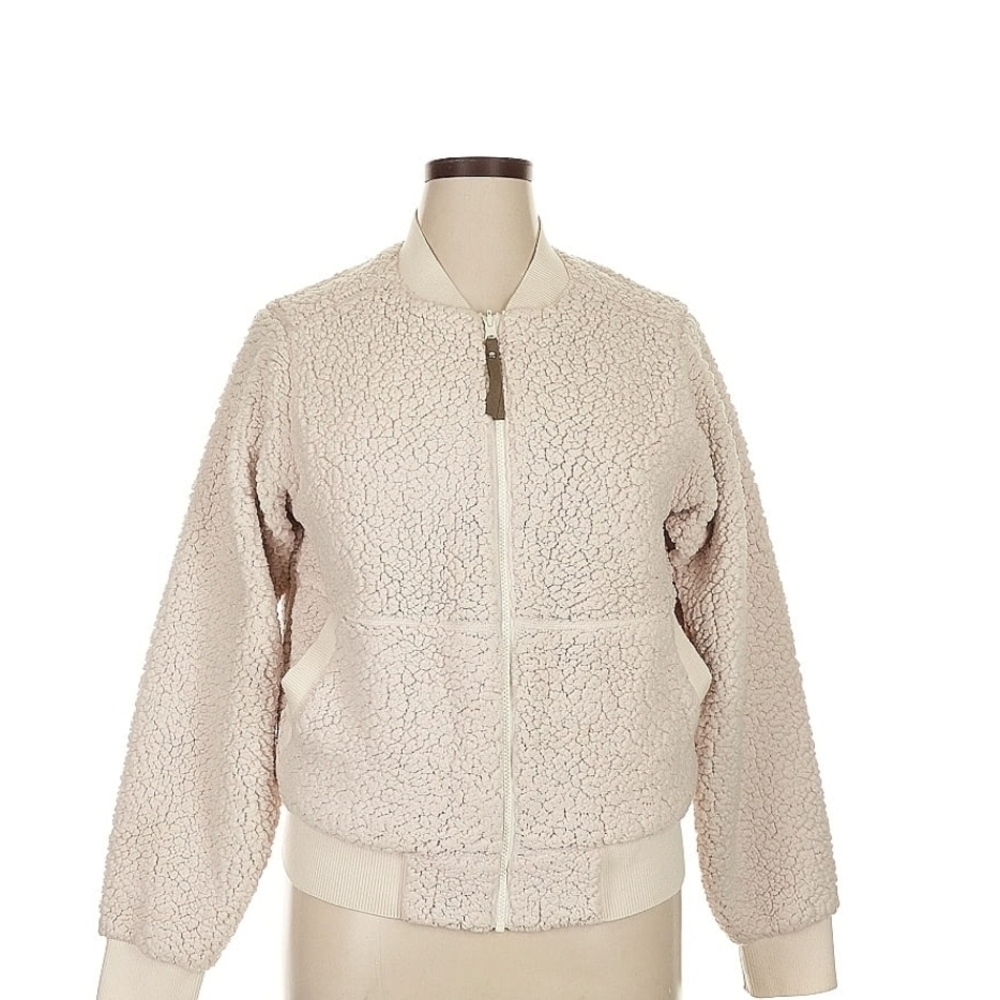 Prana Women's Cream Teddy Jacket